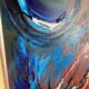 Huile sur toile, le Saut dans la foi, Andrew Vicari 