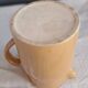 Glazed stoneware carafe