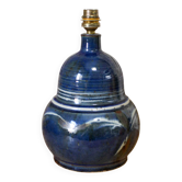 Pied de lampe en céramique émaillé Poterie de Blanot