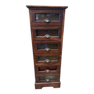 meuble grainetier à - tiroirs