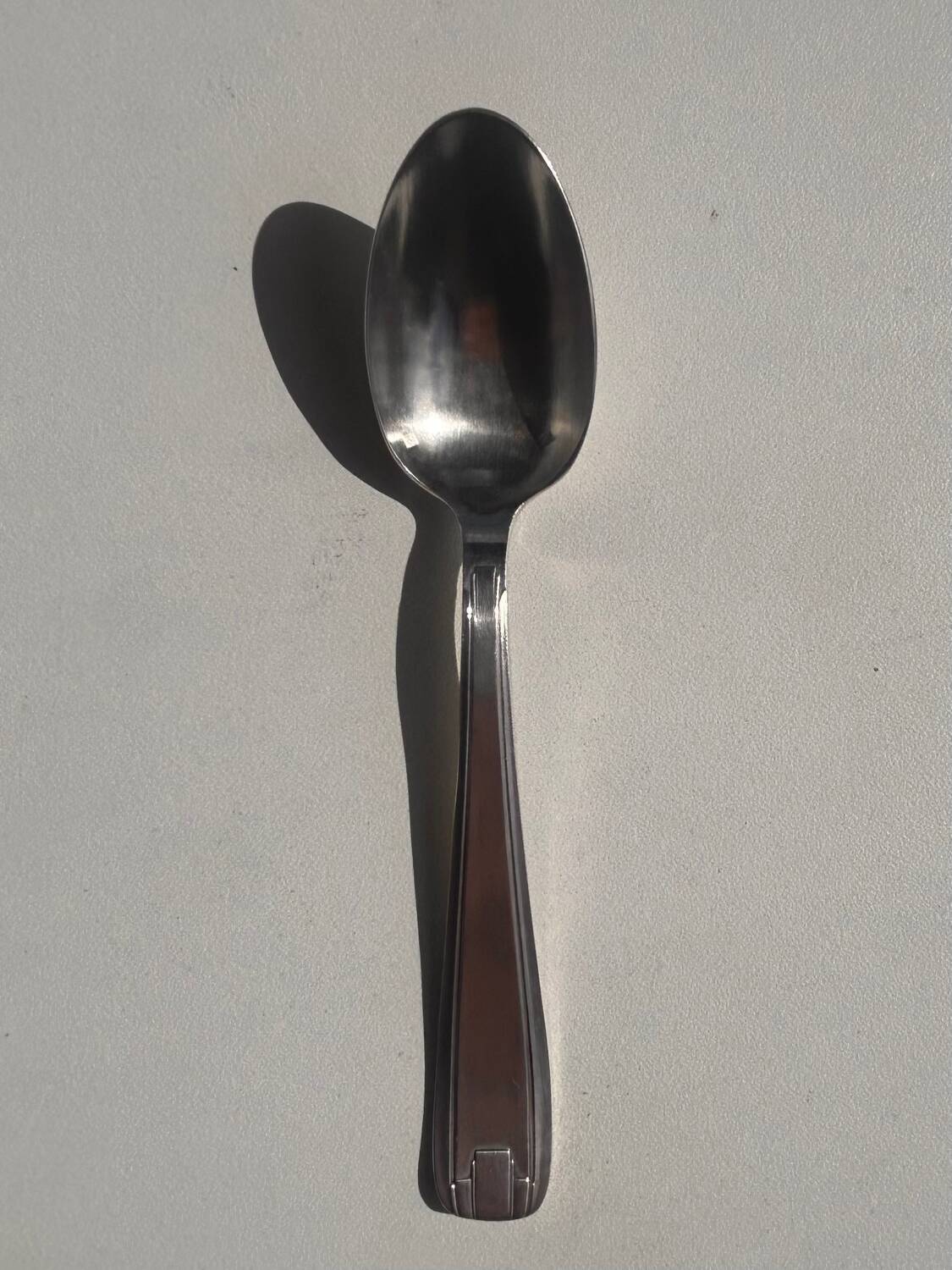 Silver-plated cutlery set by André Blanchet, early 20th century.