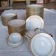 Chastagner Limoges porcelain dinner service, 1930s