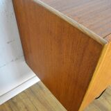 Scandinavian teak and metal sideboard