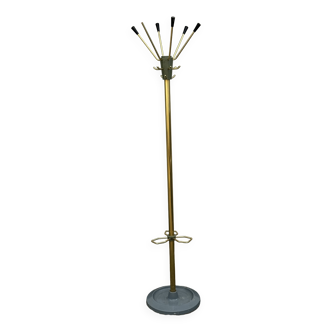 Vintage and Steel Industrial Style Coat Rack
