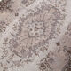 Brown floral turkish area rug, 208x115cm