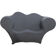 Fauteuil gris double Soft Big Easy par Ron Arad pour Moroso
