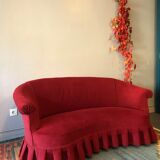 Napoleon III period toad sofa