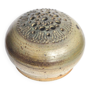 Vase pique fleurs grès