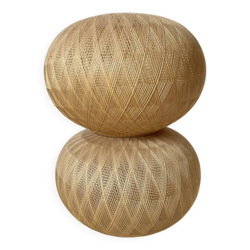 Paire de suspensions scandinaves boules