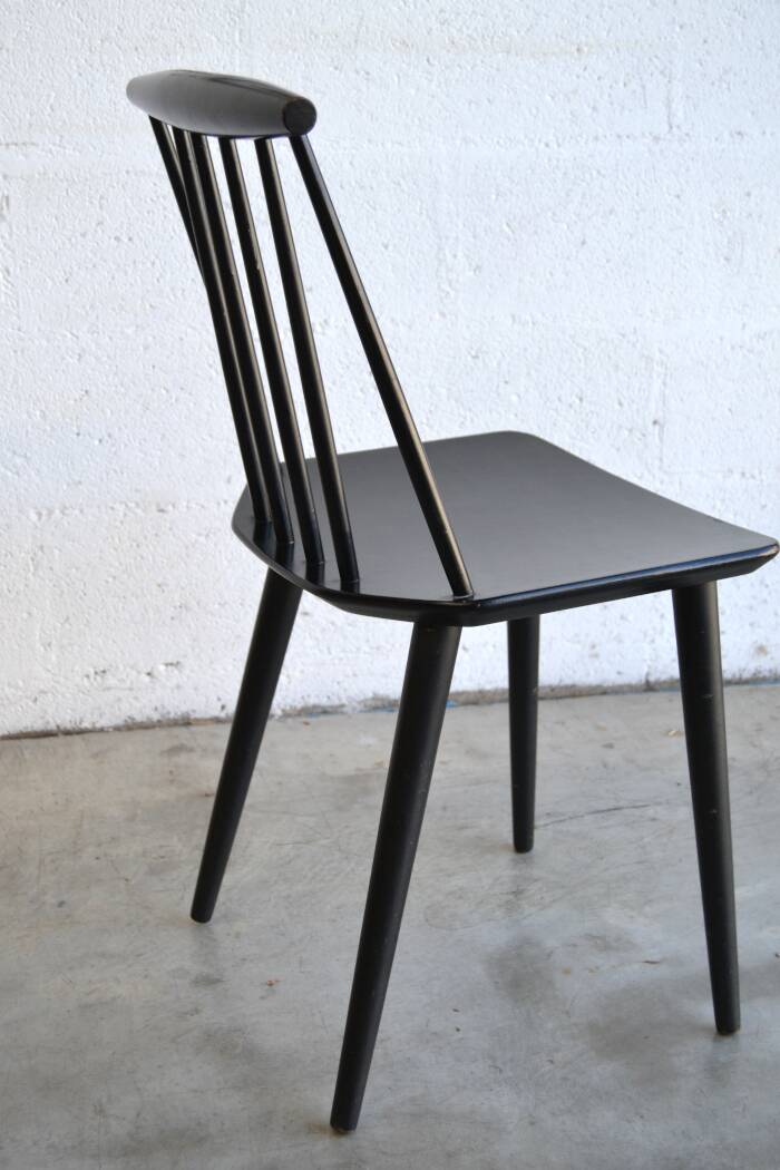 Set of four chairs by Folke Pâlsson, model J77