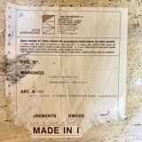 Travertine coffee table