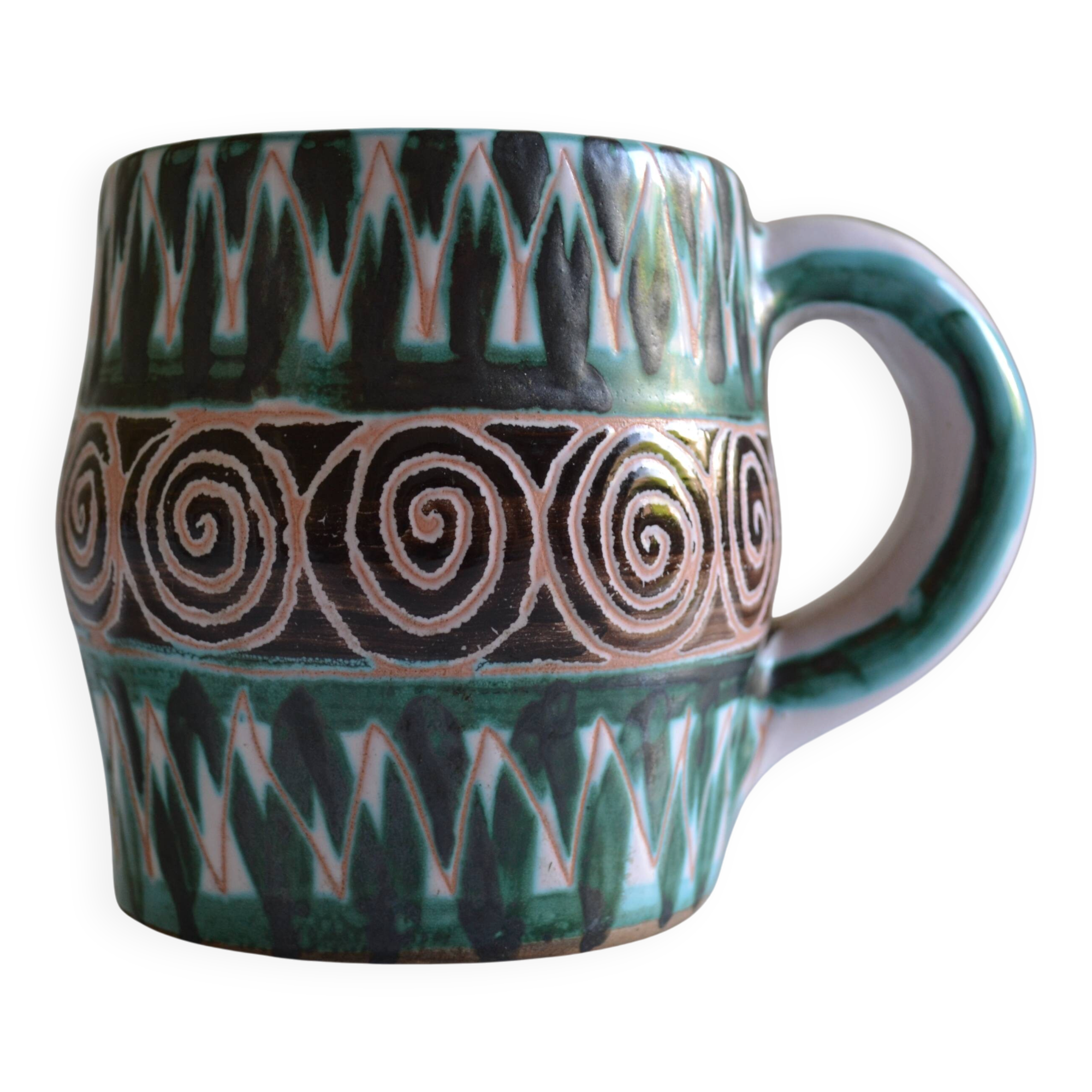 Robert Picault (1919-2000) in Vallauris Large Cup or Mug Ceramic