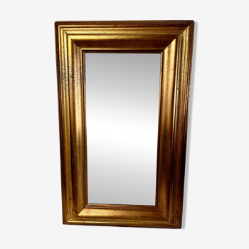 Glazed wooden frame