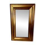 Glazed wooden frame