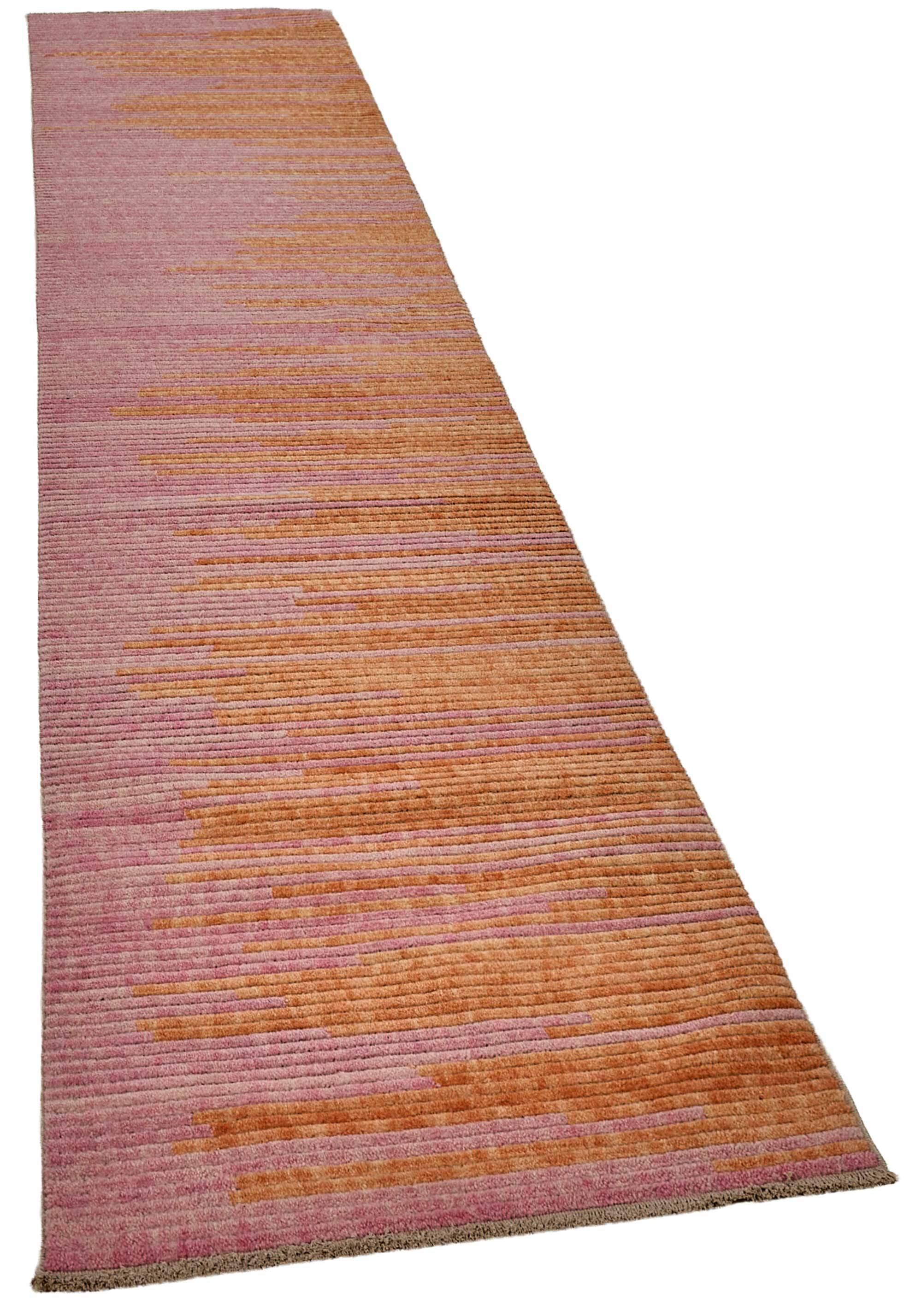 Turkish Handcrafted Loom Oushak Rug 73 cm x 367 cm