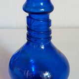 Trio of vintage blown glass soliflore vases