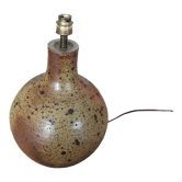 Pied de lampe en grès