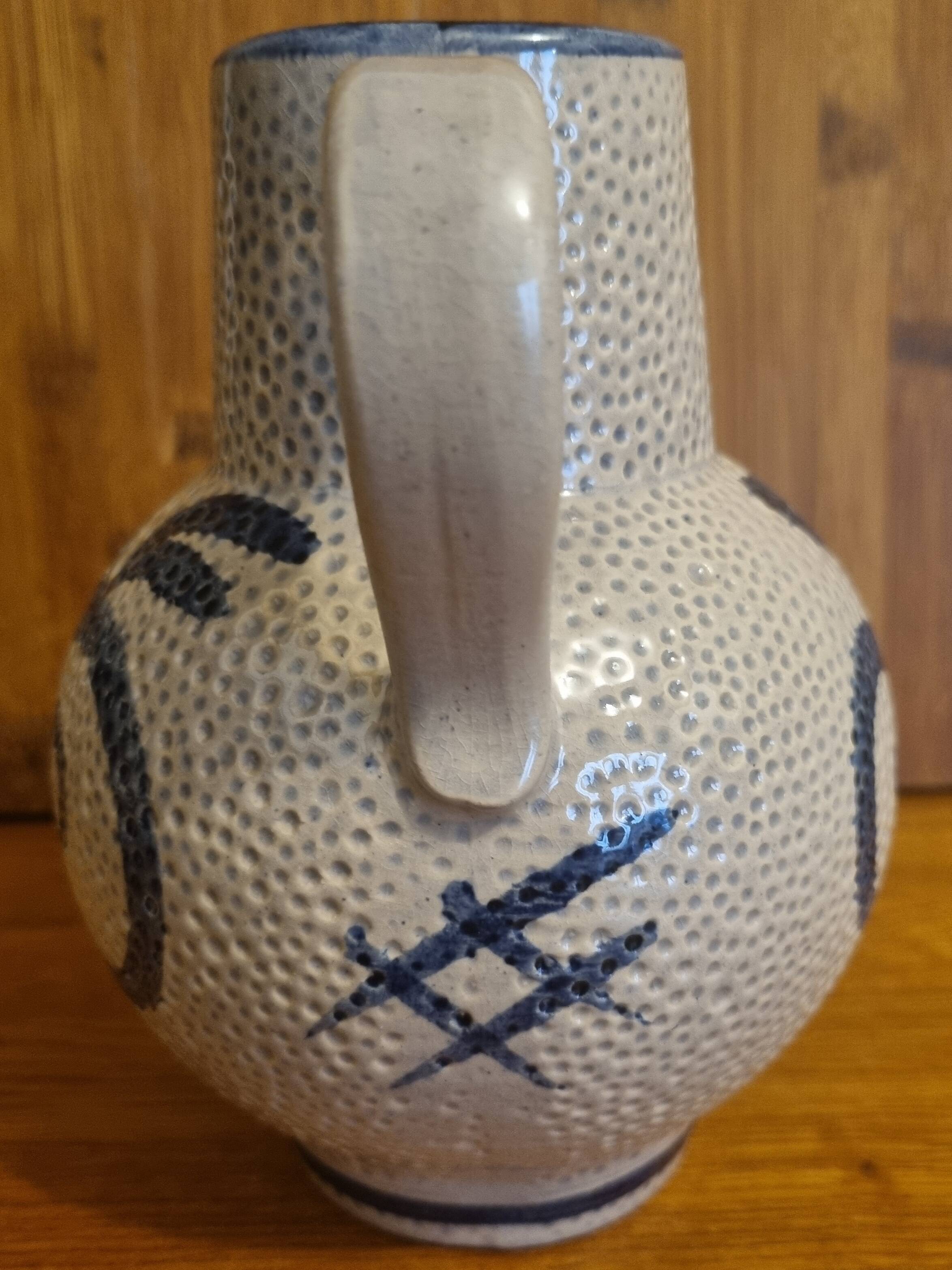 Scheurich West Germany 418-18 pitcher-shaped vase