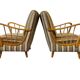 Ensemble de 2 fauteuils vintage