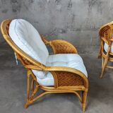Rattan living room