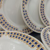 6 assiettes plates Maryse par Givors