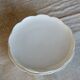 4 assiettes à dessert vintage porcelaine blanche Haviland Limoges