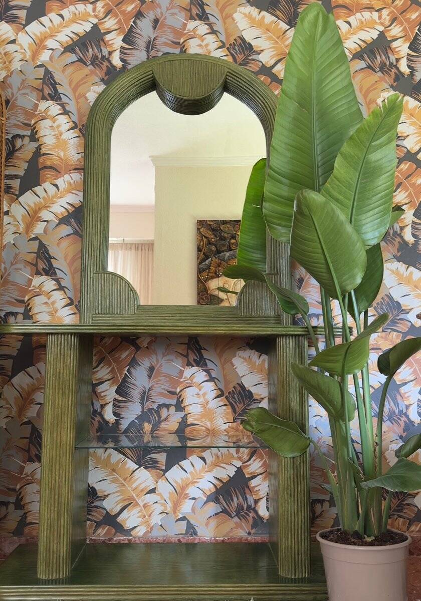Console and mirror Vivai Del Sud, 1960s