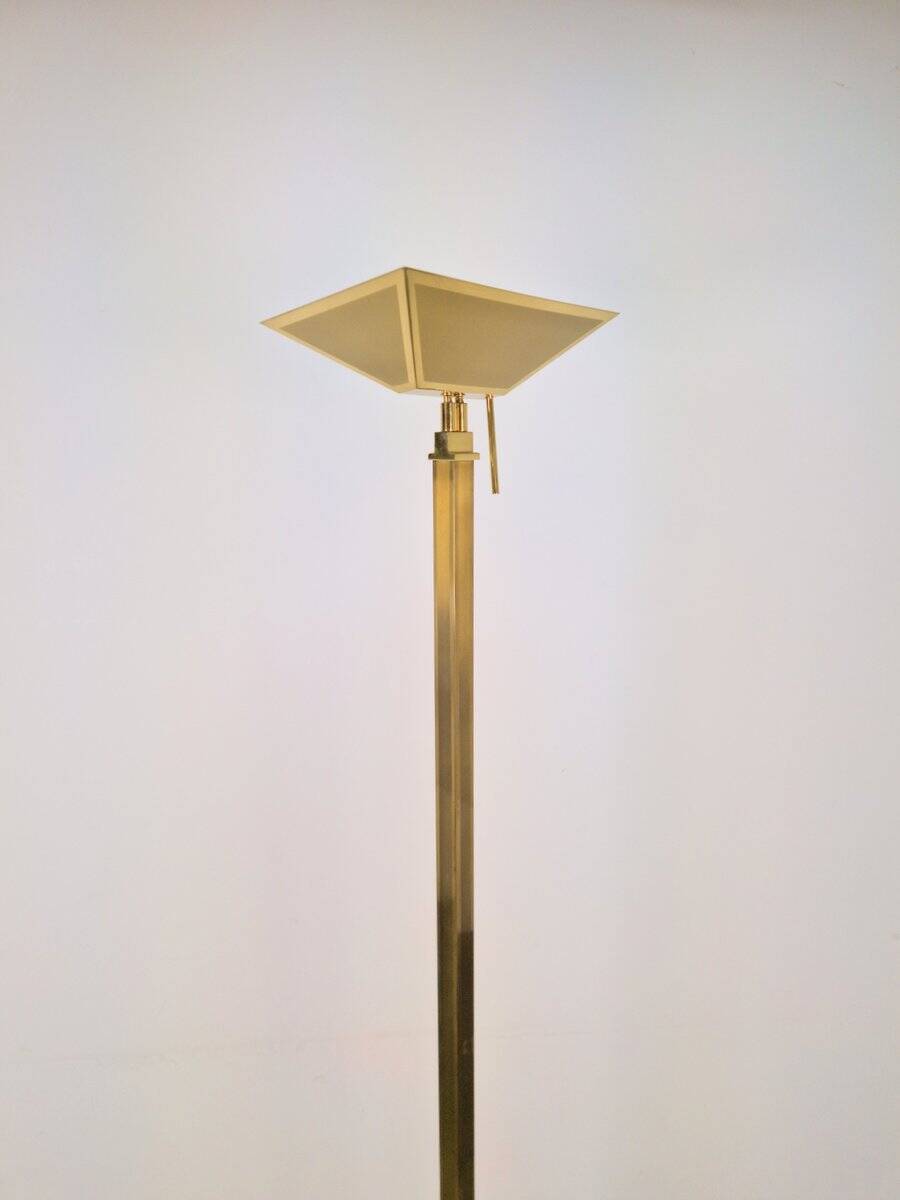 Vintage Brass Floor Lamp from Deknudt, 1970s