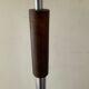 1970s floor lamp in metal and teak