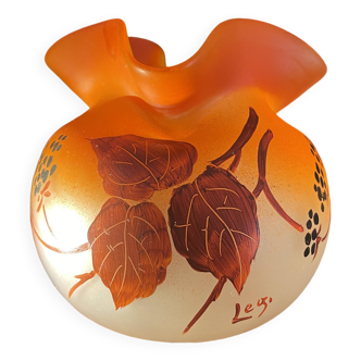 Vase boule Legras