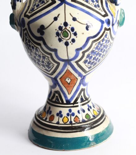 Ancien vase marocain en céramique