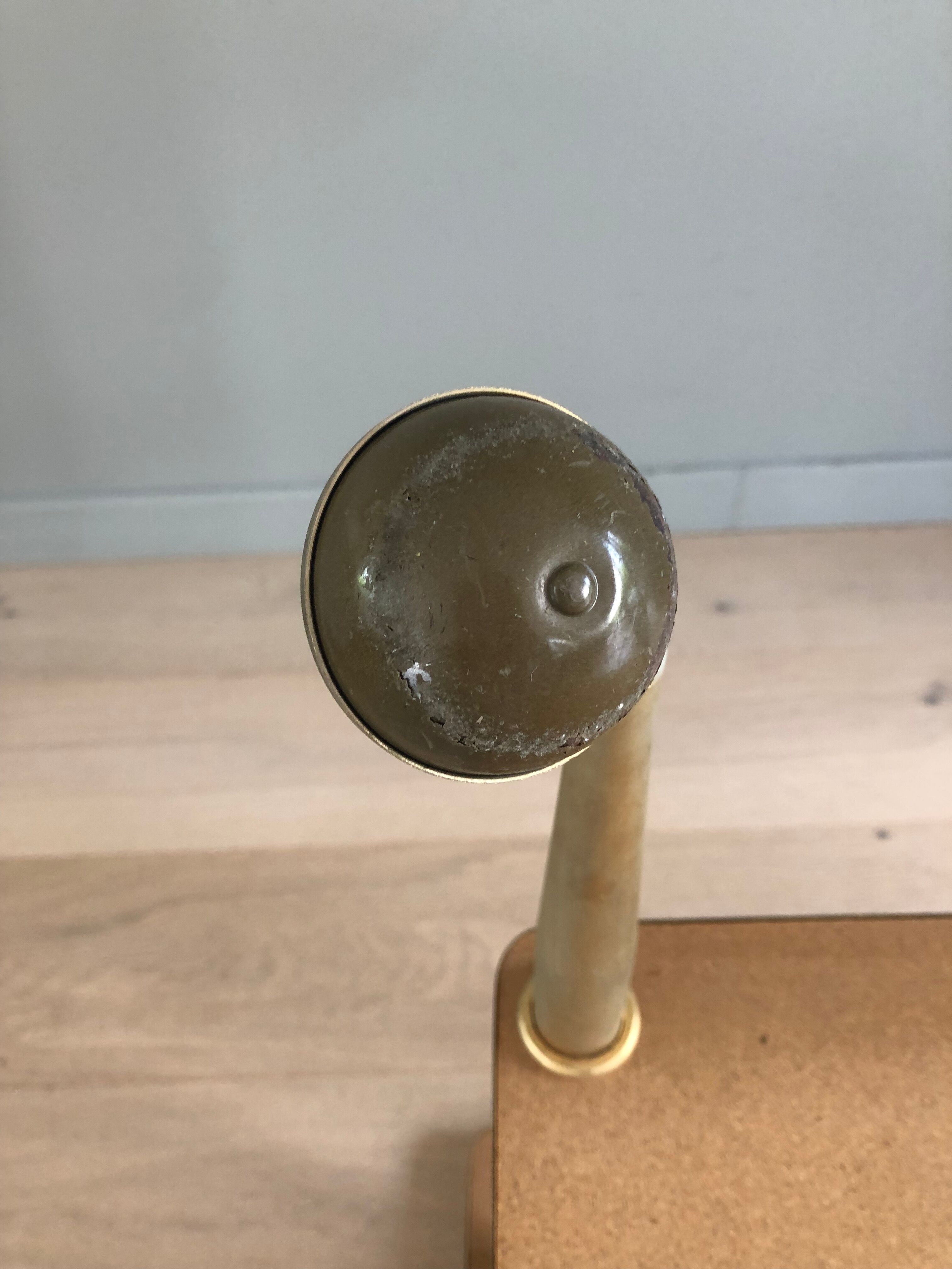 Vintage service table in Formica with wheels