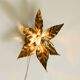 Beautiful brass ceiling or wall lamp from the 1970s by Willy Daro