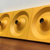 Wall lamp or ceiling light in metal by Klaus Hempel for Kaiser Leuchten, 1970s.