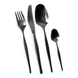 Cutlery set with storage furniture, Gero Zilduro (Netherlands), 100 pieces, stainless steel