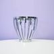 Vintage chrome fruit basket
