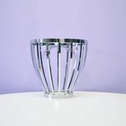 Vintage chrome fruit basket