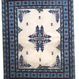 Tapis berbère tunisien vintage en laine fait main – 199 x 252 cm - 1C1035