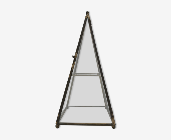 Boite vitrine pyramide