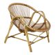 Pair of rattan armchairs, France 1960s