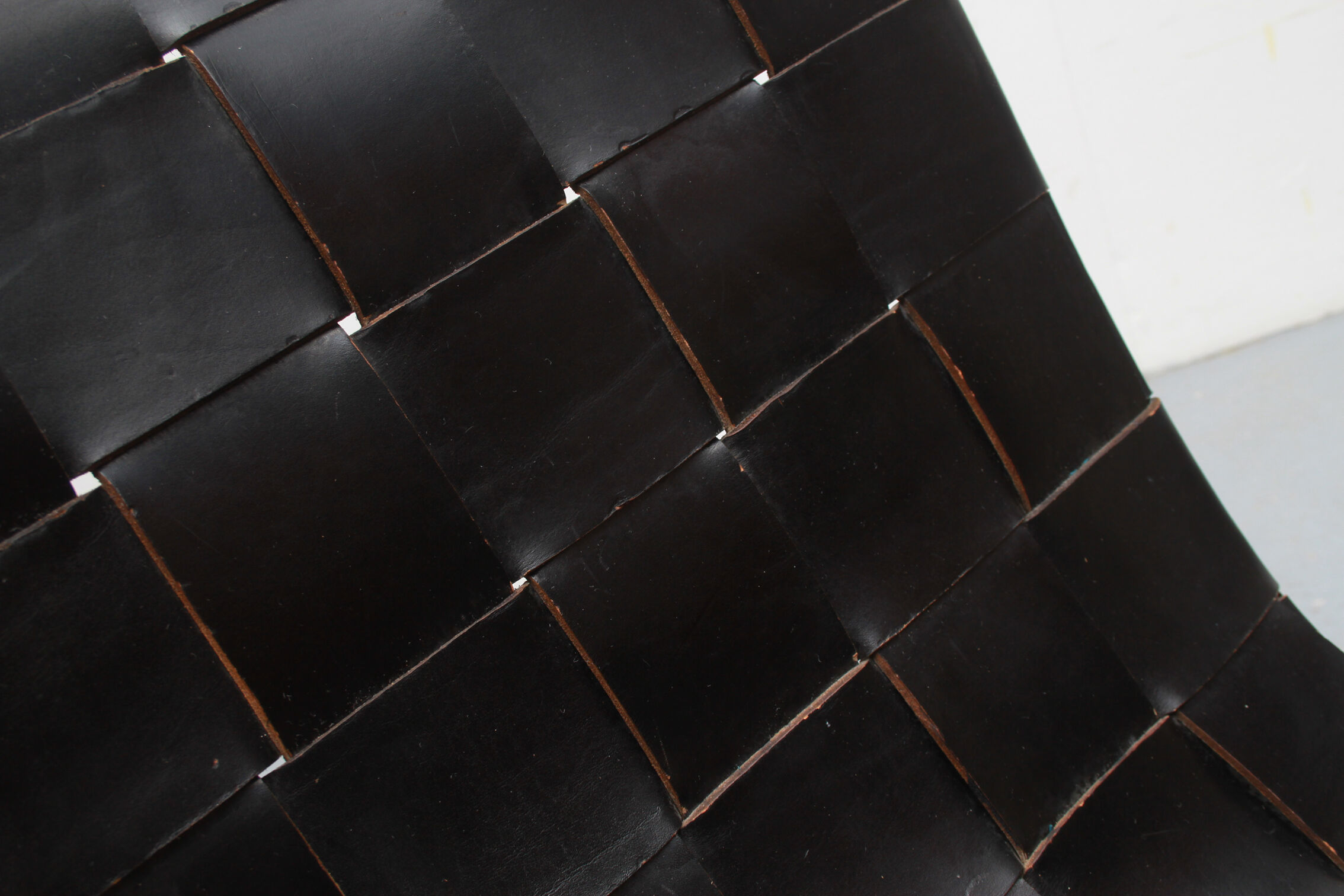 1950s chair in leather, Pierre Lottier