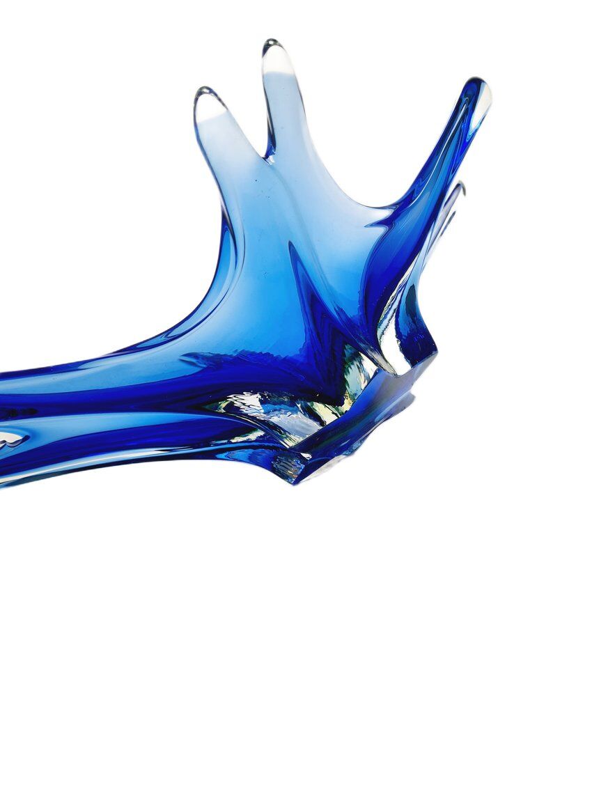 Postmodern Murano glass fruit bowl, Italy, 1950s