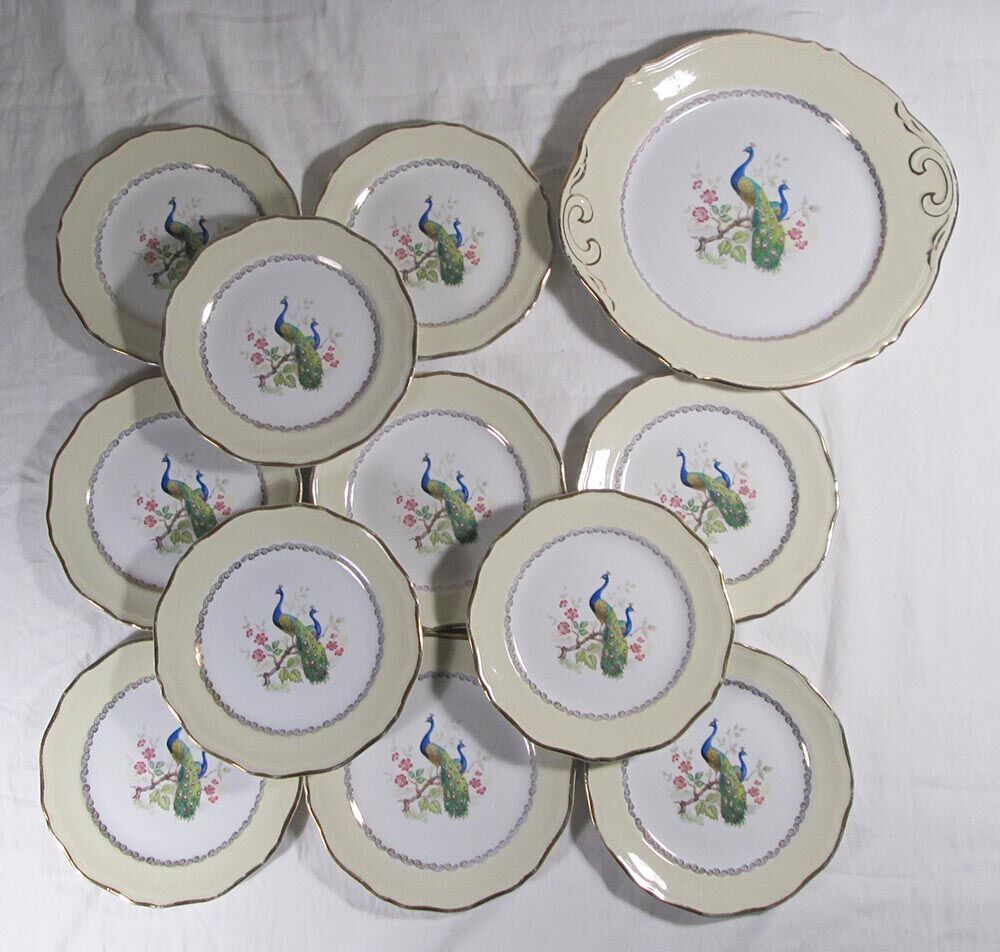 Dish and plates l'Amandinoise