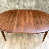 Extendable Scandinavian rosewood table, 1960s