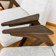 Pair of Model 300 177 Bunny Armchairs, 1960s