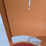 12 orange Baumann chairs 1970s