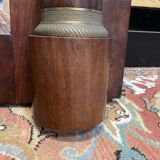 Mirror - Empire period trumeau in mahogany