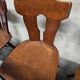 Lot de 12 chaises  bistrot vintage 1960