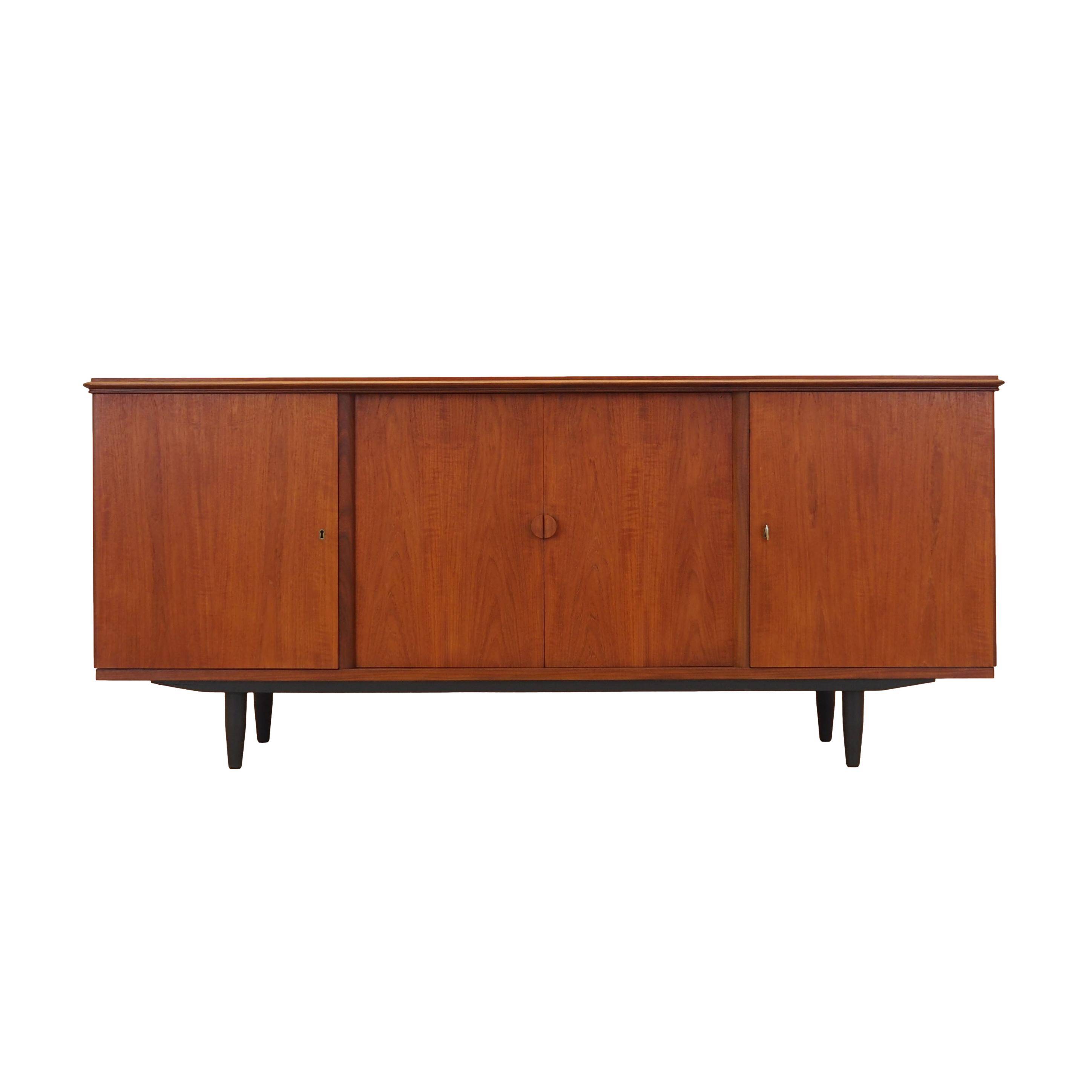 Teak sideboard, Danish design, 1970s, made in Denmark