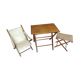 Salon de jardin imitation bambou